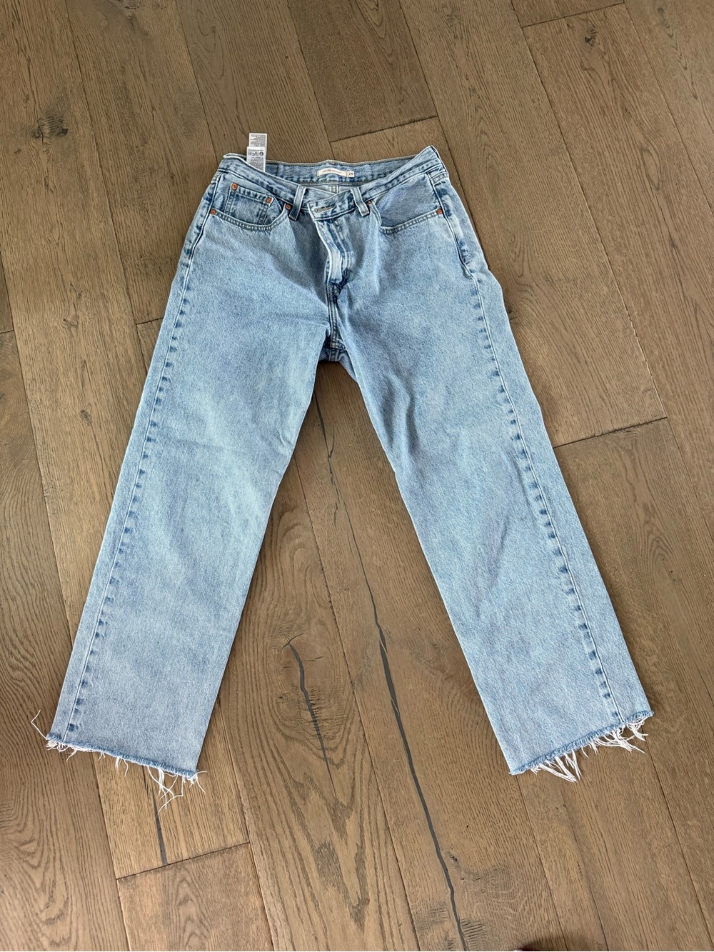 Levi's Light Blue Straight Leg Jeans
